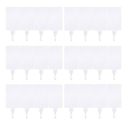 Jooehyer 100 Stück Etiketten, Wasserfeste Etiketten, Siegel, Versandetiketten, für die Logistik, Große, Krawattenetiketten, 250 mm Länge Jooehyer 100 Stück Etiketten, Wasserfeste Etiketten, Siegel, Versandetiketten, für die Logistik, Große, Krawattenetiketten, 250 mm Länge von Jooehyer