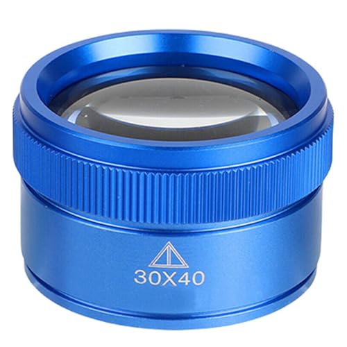 Jooehyer 40X30 Lupe Schmuck Auge Glas Lupe Tasche Juwelier Reparatur Lupe Schmuck Glas Lupe Schleife Tasche B von Jooehyer