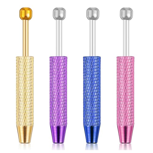 Jooehyer Edelstahl 4-Klauen-Schmuckförderung Werkzeug 4-Teiliger Mini-Stift für Kleine Teile für Pickup Pierup Halterdesign Jooehyer Edelstahl 4-Klauen-Schmuckförderung Werkzeug 4-Teiliger Mini-Stift für Kleine Teile für Pickup Pierup Halterdesign von Jooehyer
