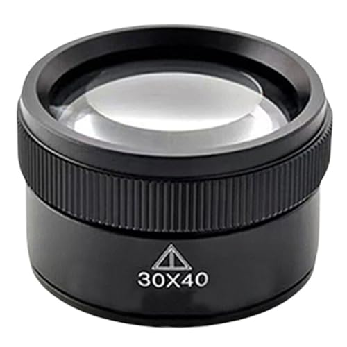 Jooehyer LOUPE JUDELRY Eye GLASE LAUER 40x30 Loop Juweliere Reparieren Taschenschwarz Reparieren von Jooehyer