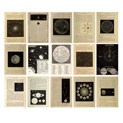 Jooehyer Retro-Handbuch-Materialbuch DIY-Basismaterialpaket Retro-Inspirationsserie Retro-Handbuch Dekoratives Trägerpapier, G von Jooehyer