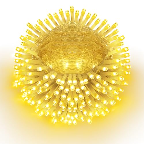 Joomer Weihnachten Lichterkette, 20M 200 LED Lichterkette Außen Batterie Timer, 8 Modi Weihnachtsbaum Lichterkette Wasserdichte Weihnachtsdeko für Balkon Zimmer Party Hochzeit Festival, Warmweiß Joomer Weihnachten Lichterkette, 20M 200 LED Lichterkette Außen Batterie Timer, 8 Modi Weihnachtsbaum Lichterkette Wasserdichte Weihnachtsdeko für Balkon Zimmer Party Hochzeit Festival, Warmweiß von Joomer