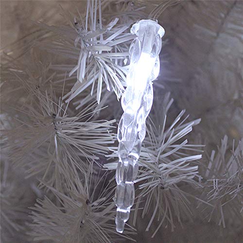 Jopassy Lichterkette Außen Kaltweiß, 10M 40 LEDs Lichterkette Eiszapfen mit Stecker, 8 Modi und Speicherfunktion, Wasserdichte für Balkon, Garten, Geländer, Innen & Außen Deko Jopassy Lichterkette Außen Kaltweiß, 10M 40 LEDs Lichterkette Eiszapfen mit Stecker, 8 Modi und Speicherfunktion, Wasserdichte für Balkon, Garten, Geländer, Innen & Außen Deko von Jopassy
