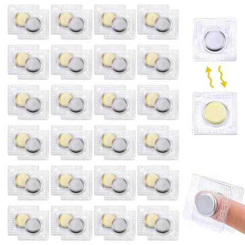 24 Paare Hidden Sew Magnetverschluss, Magnete Zum EinnäHen, 15mm Unsichtbare Magnetknopf, FüR MagnetverschlüSse Zum NäHen Handtaschen Kleidung Lederhandwerk 24 Paare Hidden Sew Magnetverschluss, Magnete Zum EinnäHen, 15mm Unsichtbare Magnetknopf, FüR MagnetverschlüSse Zum NäHen Handtaschen Kleidung Lederhandwerk von Jormftte