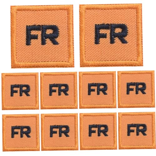 FR -Flecken für Kleidung 10pcs Ersatz Stickerei Patch Set Bügel FR -Flecken für Kleidung 10pcs Ersatz Stickerei Patch Set Bügel von Jorzer