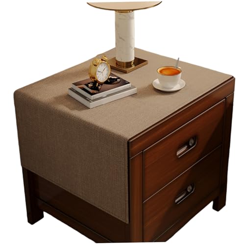 Jorzer Beistelltisch-Abdeckung 40, 6 x 71, 1 cm wasserabweisend maschinenwaschbar Leinen Nachttisch-Abdeckung für Zuhause Hotel Apartment Braun Jorzer Beistelltisch-Abdeckung 40, 6 x 71, 1 cm wasserabweisend maschinenwaschbar Leinen Nachttisch-Abdeckung für Zuhause Hotel Apartment Braun von Jorzer