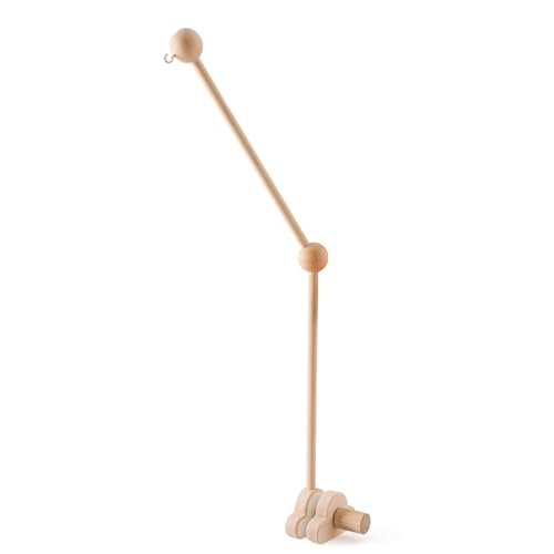 Jorzer Kinderbett-Mobile-Arm Baby-Mobile-Aufhänger 27,17 Zoll Holz-Wolken-Design Abnehmbarer Baby-Mobile-Aufhänger höhenverstellbar süßer Kinderbett-Mobile-Arm für Bettglocke Windspiele Jorzer Kinderbett-Mobile-Arm Baby-Mobile-Aufhänger 27,17 Zoll Holz-Wolken-Design Abnehmbarer Baby-Mobile-Aufhänger höhenverstellbar süßer Kinderbett-Mobile-Arm für Bettglocke Windspiele von Jorzer