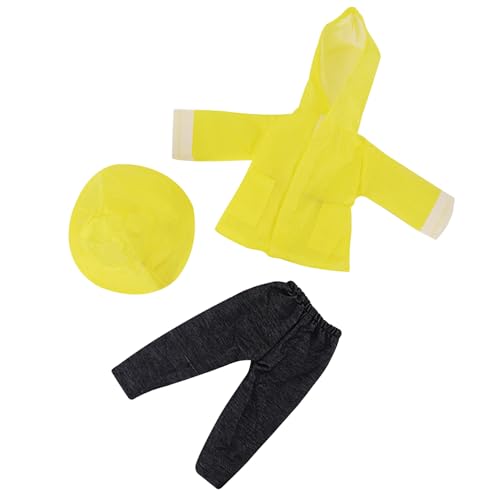 Jorzer Puppe Regenmantel 18 Zoll Doll Kleidung beinhaltet Hut, Hosen und Mantel süße Spielzeugmädchen Kleidung DIY Dekorative Regenmantelgeschenke für Mädchen Babyzubehör 1 Set Style2 Jorzer Puppe Regenmantel 18 Zoll Doll Kleidung beinhaltet Hut, Hosen und Mantel süße Spielzeugmädchen Kleidung DIY Dekorative Regenmantelgeschenke für Mädchen Babyzubehör 1 Set Style2 von Jorzer