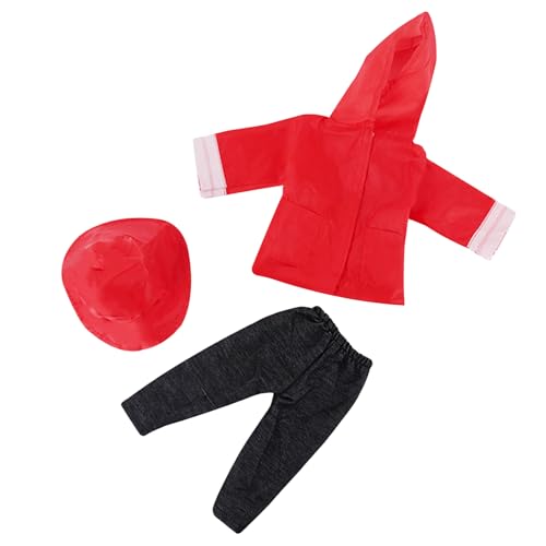 Jorzer Puppe Regenmantel 18 Zoll Doll Kleidung beinhaltet Hut, Hosen und Mantel süße Spielzeugmädchen Kleidung DIY Dekorative Regenmantelgeschenke für Mädchen Babyzubehör 1 Set Style33 Jorzer Puppe Regenmantel 18 Zoll Doll Kleidung beinhaltet Hut, Hosen und Mantel süße Spielzeugmädchen Kleidung DIY Dekorative Regenmantelgeschenke für Mädchen Babyzubehör 1 Set Style33 von Jorzer