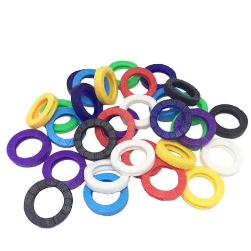 Jorzer Schlüsselkappen 40 Stück elastische Schlüsselabdeckungen aus Kunststoff zufällige Farbkennungen runde Markierungen 1 Zoll für Zuhause Büro Einzelhandel Lager Jorzer Schlüsselkappen 40 Stück elastische Schlüsselabdeckungen aus Kunststoff zufällige Farbkennungen runde Markierungen 1 Zoll für Zuhause Büro Einzelhandel Lager von Jorzer