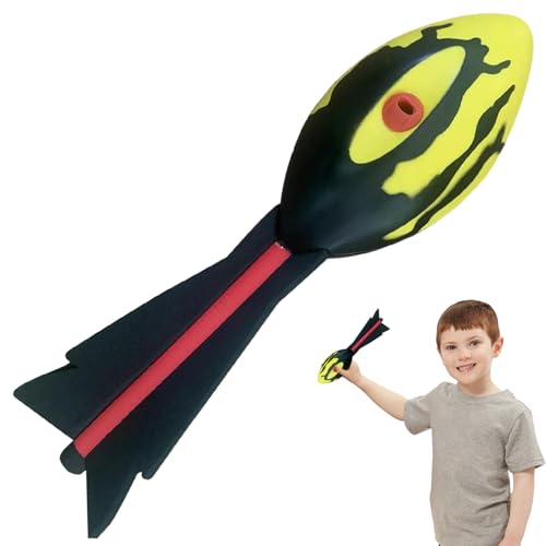 Jorzer Spielzeug für Kinder pu Foam Aerodynamic Rocketball werfen Spielzeug für Langstrecken wirft Outdoor- Geschenke Sport Style 2. von Jorzer