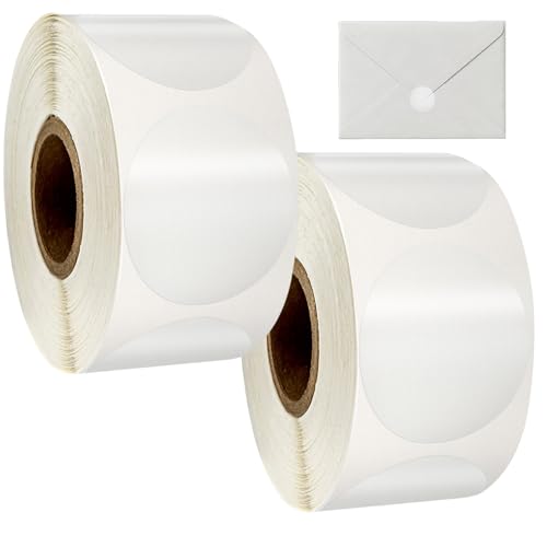 Jorzer Transparente runde Aufkleber 1000 Stück 2, 5 cm große transparente Klebepunkte Siegelaufkleber für Umschläge Schachteln und Geschenkverpackungen Jorzer Transparente runde Aufkleber 1000 Stück 2, 5 cm große transparente Klebepunkte Siegelaufkleber für Umschläge Schachteln und Geschenkverpackungen von Jorzer