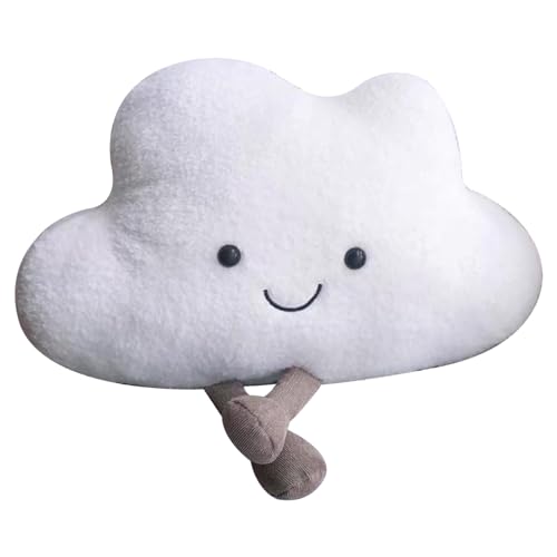 Jorzer Wolkenkissen Plüschkissen in Wolkenform niedliches Wurfkissen mit Fuß Cartoon 50x35 cm lustiges Kissen dekoratives Wolkenkissen für Kinder Kinderzimmer Sofa Schlafzimmer Jorzer Wolkenkissen Plüschkissen in Wolkenform niedliches Wurfkissen mit Fuß Cartoon 50x35 cm lustiges Kissen dekoratives Wolkenkissen für Kinder Kinderzimmer Sofa Schlafzimmer von Jorzer