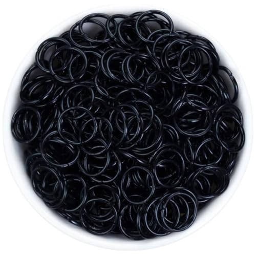 Offene Sprungringe, 200pcs O Ring -geformte Sprungringe für Schmuck, die lustige DIY -Kettenmail -Schwarzeisen für Schlüsselketten Armband Halskette machen Offene Sprungringe, 200pcs O Ring -geformte Sprungringe für Schmuck, die lustige DIY -Kettenmail -Schwarzeisen für Schlüsselketten Armband Halskette machen von Jorzer