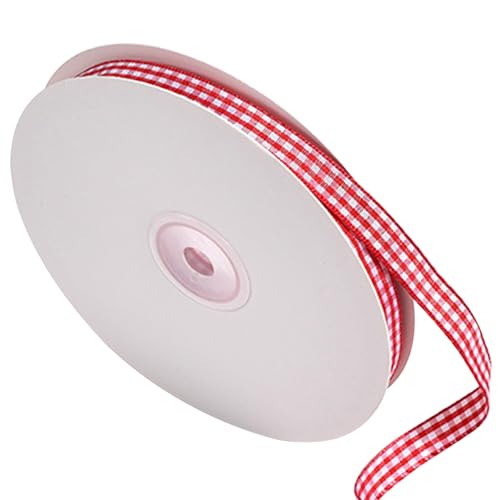 Red Gingham Ribbon, 0, 4 Zoll x 49 Yards Gingham Ribbon, lustiges DIY -Plaid, wiederverwendbar für Geschenkverpackungen, ideal für Backen von Handwerkspartydekorationen Red Gingham Ribbon, 0, 4 Zoll x 49 Yards Gingham Ribbon, lustiges DIY -Plaid, wiederverwendbar für Geschenkverpackungen, ideal für Backen von Handwerkspartydekorationen von Jorzer