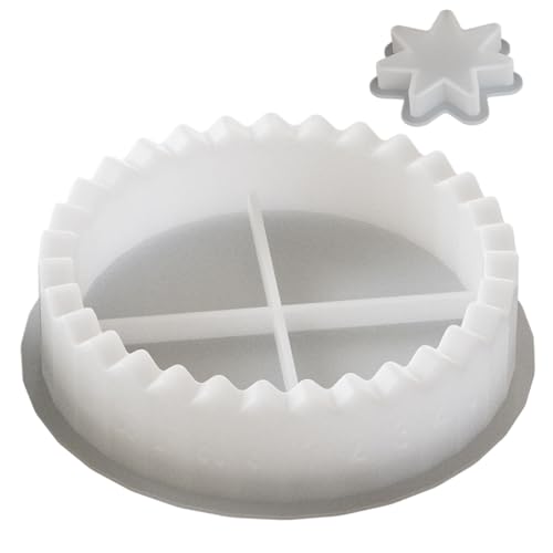 Weihnachts -Silikonformen 1 Set Adventskalender Kerzenhalter Silikonformen für die Weihnachtsdekoration von Jorzer