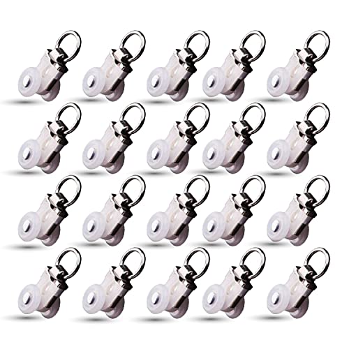 Jos & Haz Vorhangschienenrollenhaken, Deckenvorhangschiene, Läufer mit Haken, Schienenrollenhaken, Rollvorhangträgerschiene, Gleitgleiter für Vorhangschiene, 20 Stück (MF016-20RUN) Jos & Haz Vorhangschienenrollenhaken, Deckenvorhangschiene, Läufer mit Haken, Schienenrollenhaken, Rollvorhangträgerschiene, Gleitgleiter für Vorhangschiene, 20 Stück (MF016-20RUN) von Jos & Haz