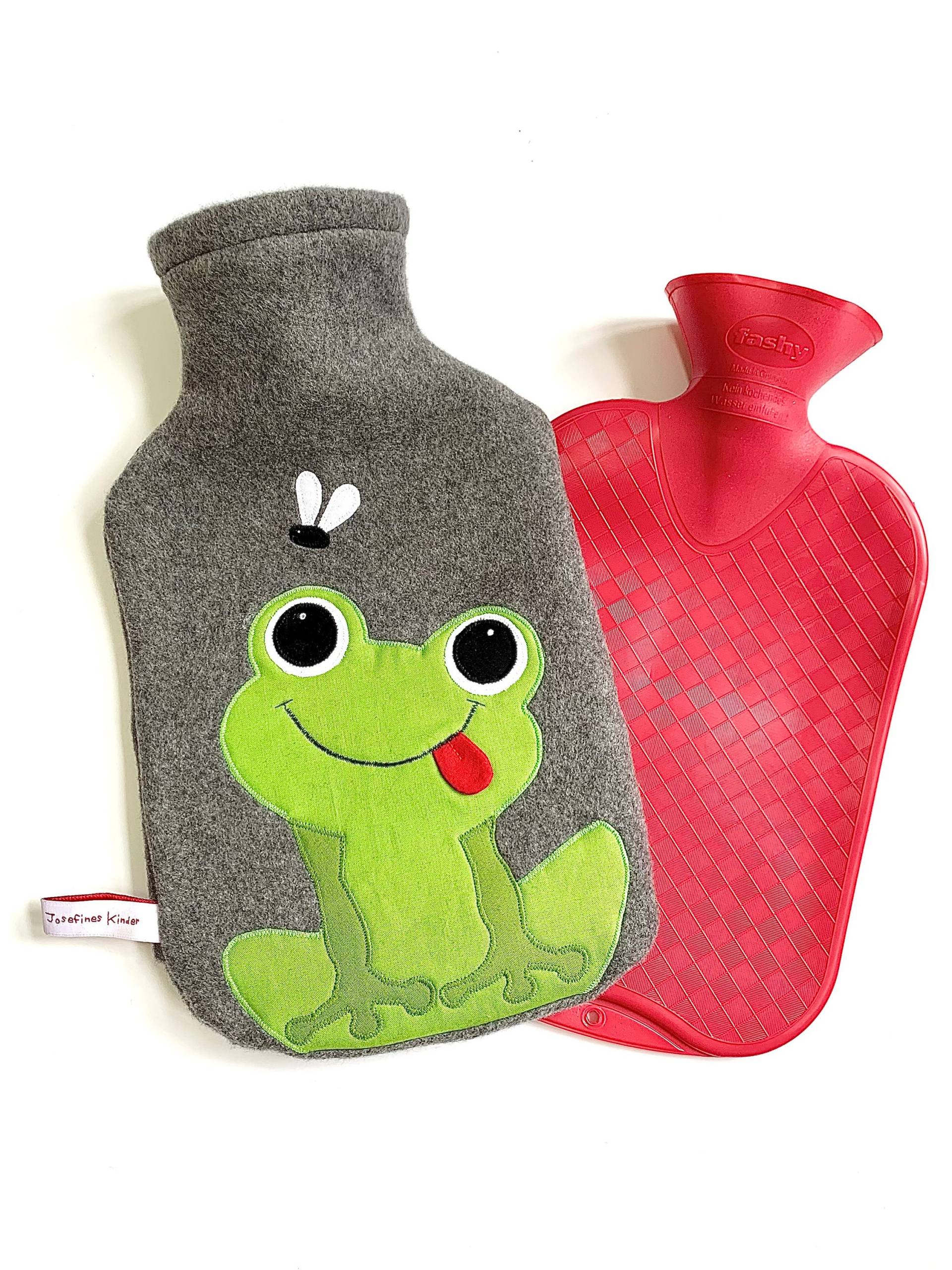 Wärmflasche Frosch Wärmflasche Frosch von JosefinesKinder