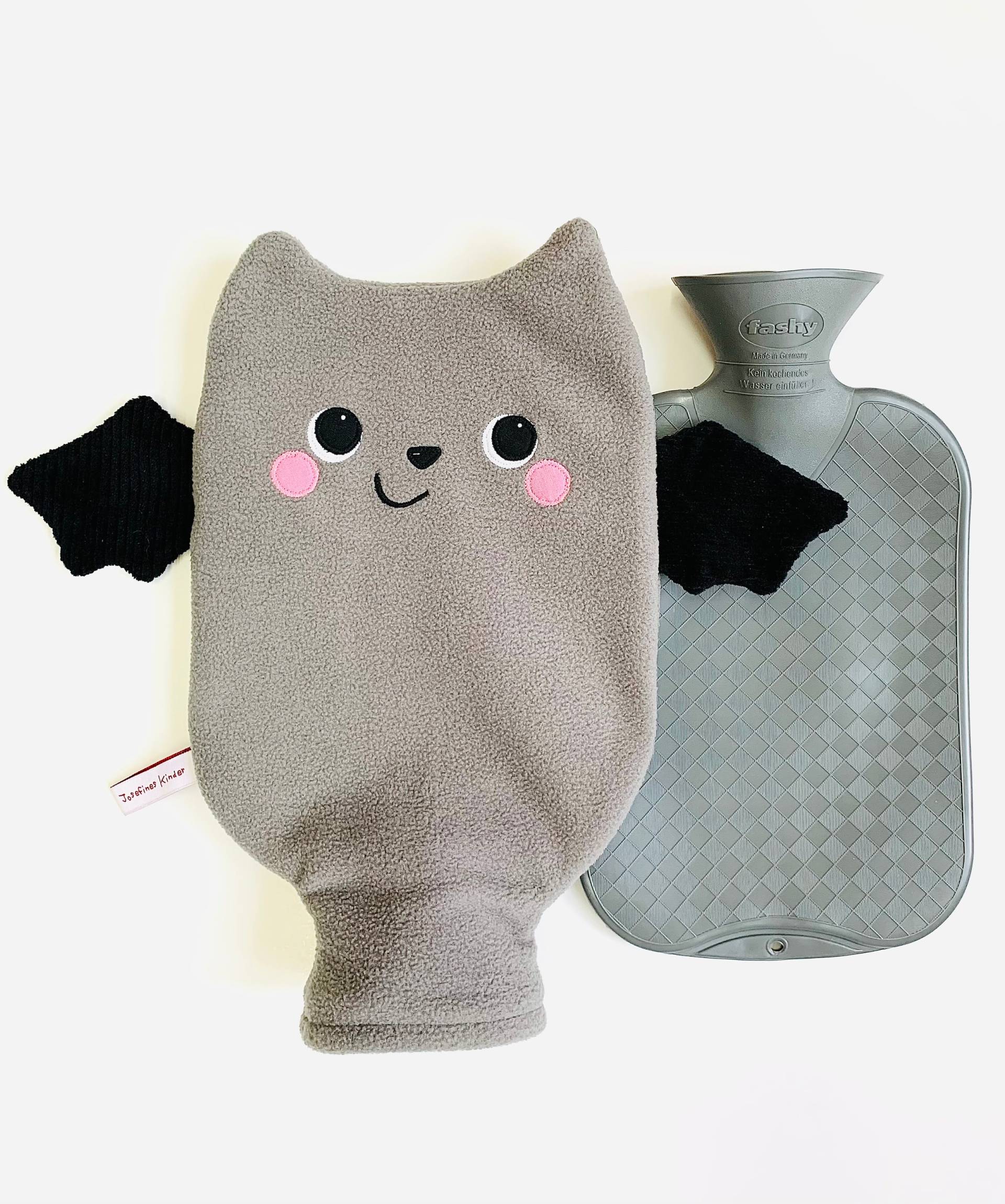 Wärmflasche Mit Bezug Fledermaus Wärmflasche Mit Bezug Fledermaus von JosefinesKinder