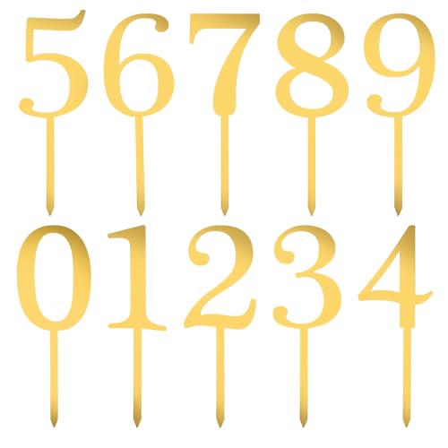 20 Stück Happy Birthday Tortendeko Zahlen Von 0–9 Für Tortenaufsätze Goldene Cake Topper Geburtstag Glänzende Acryl Kuchen Deko Geburtstag Gold Deko Torte Für Geburtstage Party Hochzeiten Jubiläen 20 Stück Happy Birthday Tortendeko Zahlen Von 0–9 Für Tortenaufsätze Goldene Cake Topper Geburtstag Glänzende Acryl Kuchen Deko Geburtstag Gold Deko Torte Für Geburtstage Party Hochzeiten Jubiläen von Josojoou