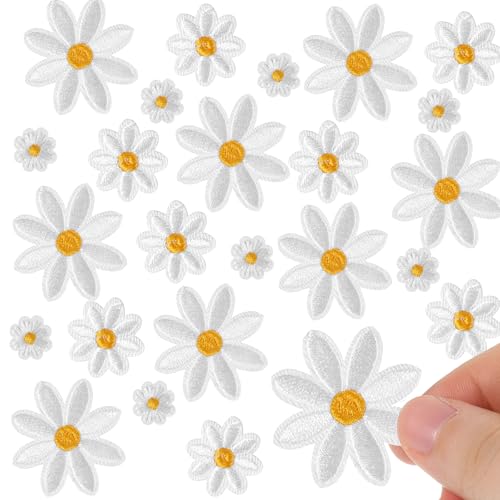 36 Stück Gänseblümchen Flicken Zum Aufbügeln Bügelflicken Blumen Patches Zum Aufbügeln Bügelbilder Für Textilien Aufbügel Aufnäher Applikation Für Kleidung Jacken Jeans Schuhe Und Rucksäcke(3 Größen) 36 Stück Gänseblümchen Flicken Zum Aufbügeln Bügelflicken Blumen Patches Zum Aufbügeln Bügelbilder Für Textilien Aufbügel Aufnäher Applikation Für Kleidung Jacken Jeans Schuhe Und Rucksäcke(3 Größen) von Josojoou