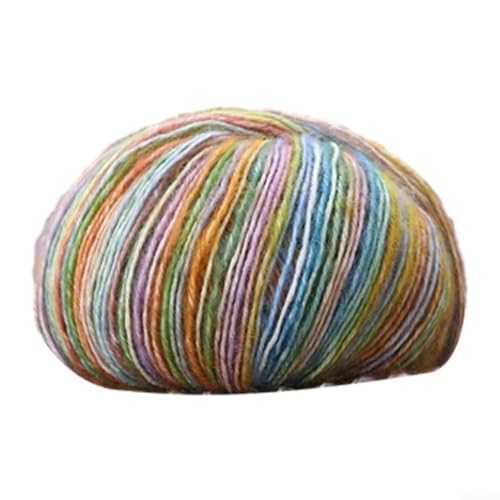 Camouflage-Wattekugeln für DIY-Strick- und Bastelprojekte, weich und hautfreundlich, 50 g lockiges Garn (1) von Jotekonoby