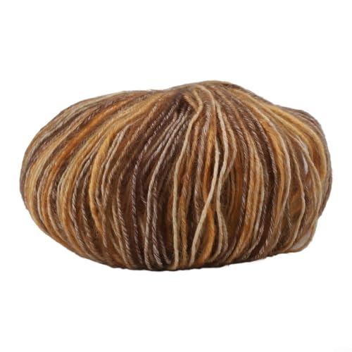 Camouflage-Wattekugeln für DIY-Strick- und Bastelprojekte, weich und hautfreundlich, 50 g lockiges Garn (4) von Jotekonoby