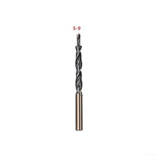 Hochgeschwindigkeitsstahl-Stufenbohrer für manuelle Taschenlochvorrichtung, 84/95/105/106/128 mm, Holzbearbeitungslochöffner für Holz, Kunststoff, Aluminium und Weichmetall (45786) von Jotekonoby