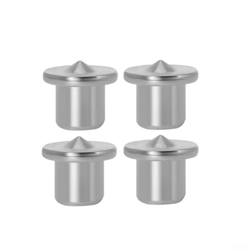 Jotekonoby Dübel-Zentrierstift-Set, 4 Stück, Stahl, Holz, Lochmarkierer, Positionierungswerkzeug für Schrankmontage, Möbel, Heimwerker, Holzbearbeitung, 6 mm, 8 mm, 10 mm, 12 mm (10 mm) von Jotekonoby