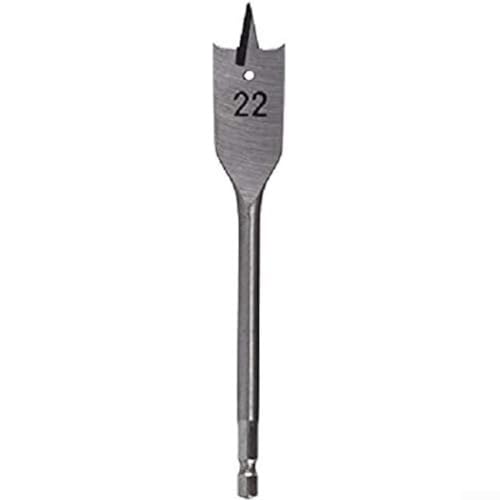 Jotekonoby Flachholzbohrer-Set, HCS Hartstahl, Spaten-Bits, 20–38 mm, Sechskantschaft, Holzbearbeitung, Bohr-Bits für Holz, Bohren, Elektrowerkzeuge, Werkstatt (20 mm) von Jotekonoby