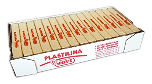 Jovi 71 – 01 – JOVI Plastilina weiß 150 g Box x15 Jovi 71 – 01 – JOVI Plastilina weiß 150 g Box x15 von Jovi