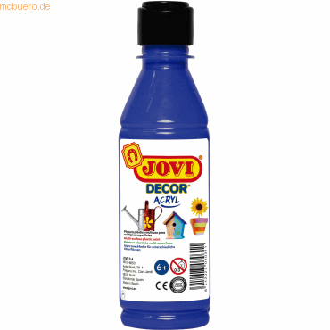 Jovi Acrylfarbe Jovicolor ultrablau 250ml Flasche von Jovi