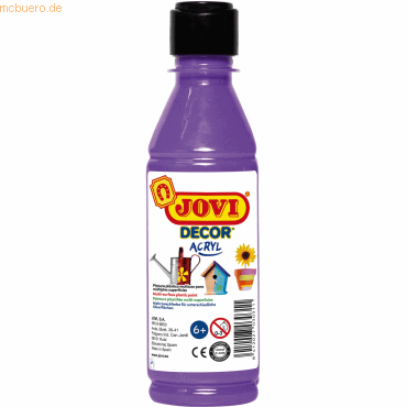 Jovi Acrylfarbe Jovicolor violett 250ml Flasche von Jovi