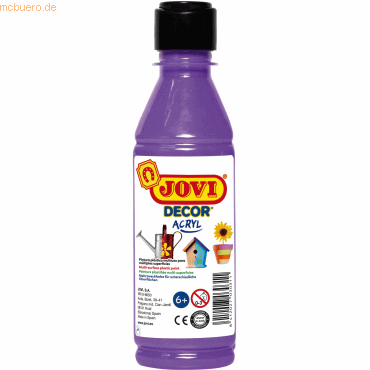 Jovi Acrylfarbe Jovicolor violett 250ml Flasche Jovi Acrylfarbe Jovicolor violett 250ml Flasche von Jovi