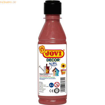 Jovi Acrylfarbe Jovidecor braun 250ml Flasche Jovi Acrylfarbe Jovidecor braun 250ml Flasche von Jovi