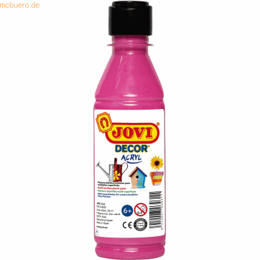 Jovi Acrylfarbe Jovidecor magenta 250ml Flasche von Jovi