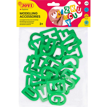 Jovi Ausstechformen Buchstaben Beutel mit 26 Stück von Jovi