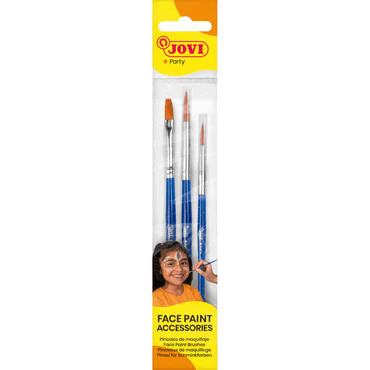 Jovi FACE PAINT Schminkpinsel Beutel mit 3 Stück von Jovi
