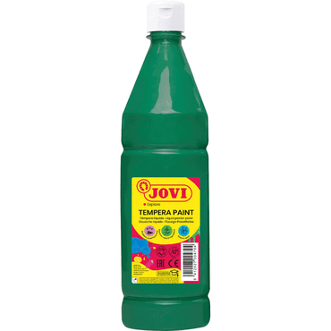 Jovi Flüssige Plakatfarbe 1000ml Flasche, dunkelgrün von Jovi