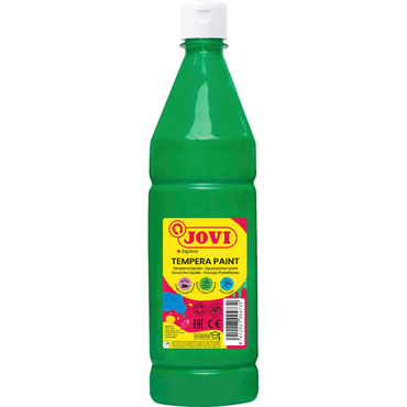 Jovi Flüssige Plakatfarbe 1000ml Flasche, mittelgrün Jovi Flüssige Plakatfarbe 1000ml Flasche, mittelgrün von Jovi
