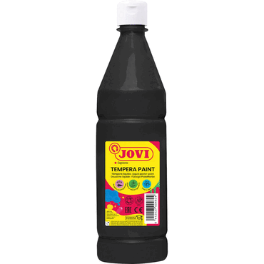 Jovi Flüssige Plakatfarbe 1000ml Flasche, schwarz Jovi Flüssige Plakatfarbe 1000ml Flasche, schwarz von Jovi