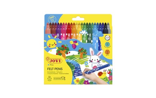Jovi Maxi Filzstifte, 24 Stück Jovi Maxi Filzstifte, 24 Stück von Jovi