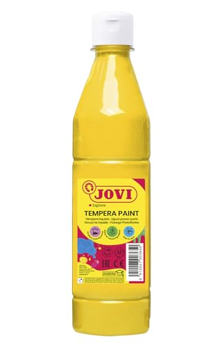 Jovi Plakatfarbe, malfertige Tempera auf Wasserbasis, 500 ml Flasche gelb Jovi Plakatfarbe, malfertige Tempera auf Wasserbasis, 500 ml Flasche gelb von Jovi