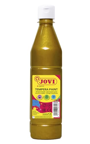 Jovi Plakatfarbe, malfertige Tempera auf Wasserbasis, 500 ml Flasche gold Jovi Plakatfarbe, malfertige Tempera auf Wasserbasis, 500 ml Flasche gold von Jovi