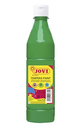Jovi Plakatfarbe, malfertige Tempera auf Wasserbasis, 500 ml Flasche mittelgrün von Jovi