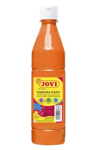 Jovi Plakatfarbe, malfertige Tempera auf Wasserbasis, 500 ml Flasche orange Jovi Plakatfarbe, malfertige Tempera auf Wasserbasis, 500 ml Flasche orange von Jovi