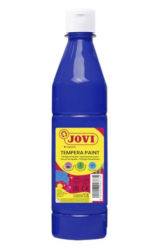 Jovi Plakatfarbe, malfertige Tempera auf Wasserbasis, 500 ml Flasche ultrablau Jovi Plakatfarbe, malfertige Tempera auf Wasserbasis, 500 ml Flasche ultrablau von Jovi
