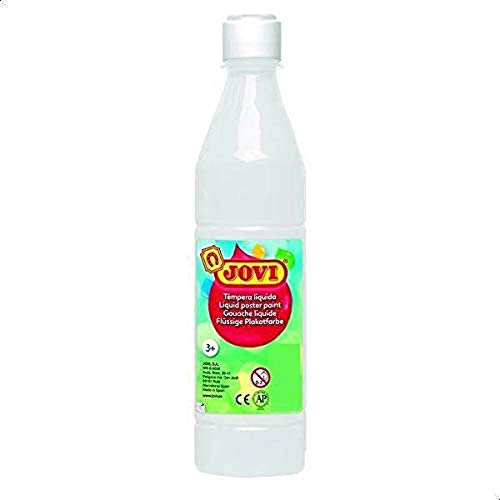 Jovi Plakatfarbe, malfertige Tempera auf Wasserbasis, 500 ml Flasche weiß Jovi Plakatfarbe, malfertige Tempera auf Wasserbasis, 500 ml Flasche weiß von Jovi