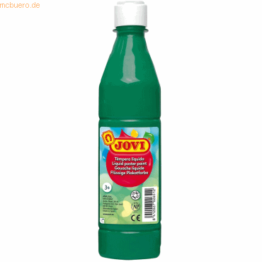 Jovi Plakatfarbe / Temperafarbe 500ml Flasche dunkelgrün in Jovi Plakatfarbe / Temperafarbe 500ml Flasche dunkelgrün in von Jovi