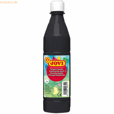 Jovi Plakatfarbe / Temperafarbe 500ml Flasche schwarz in Jovi Plakatfarbe / Temperafarbe 500ml Flasche schwarz in von Jovi
